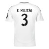 Virallinen Fanipaita + Shortsit Real Madrid E. Militao 3 Kotipelipaita 2024-25 - Lasten